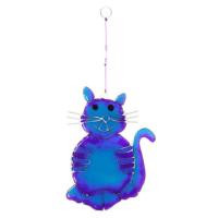 Suncatcher cat assorted colours, assorted