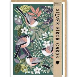 Greetings card "Long-Tailed Tits" 12.5 x 18cm