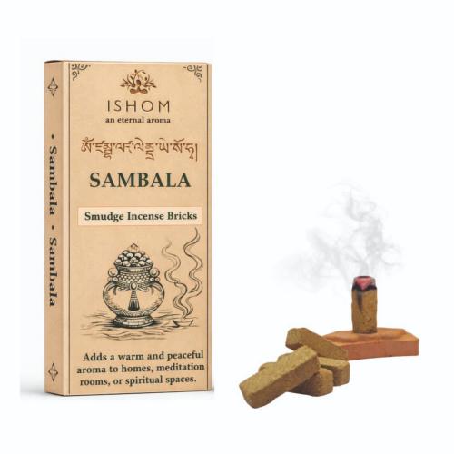 ISHOM Sambala Smudge Incense Bricks
