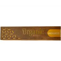 Incense, Organic Goodness, (box of 12) sandalwood