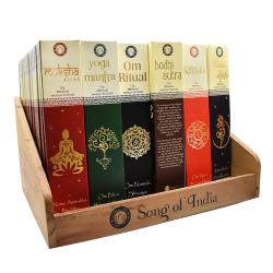 Premium Masala Incense, x 72 with display stand