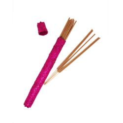 Incense in Palm Leaf Tube Rose