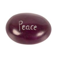Pebble peace purple