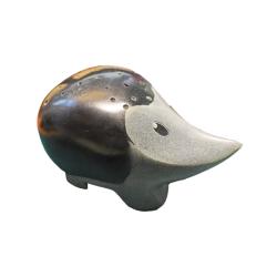 Hedgehog Ornament Soapstone 13 x 7 x 7.5cm
