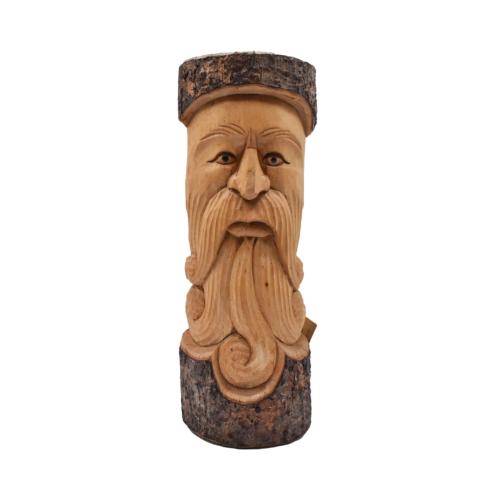 Green man jempinis wood carving 30cm