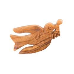 Brooch Olive Wood Dove