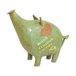 Pig with Long Nose Retro Recycled