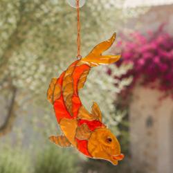 Suncatcher Koi Fish 21 x 28cm