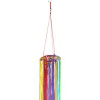 Rainbow spinner with dreamcatcher tassels 6x80cm