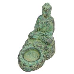 Buddha Tealight Holder Sandstone