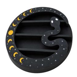 Snake & Moons Wall Shelf