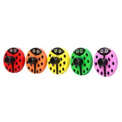 Handcrafted Ladybird Spinning Top – Assorted Colours