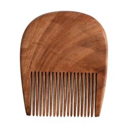 Neem Wood fine-toothed comb, 9 x 8cm