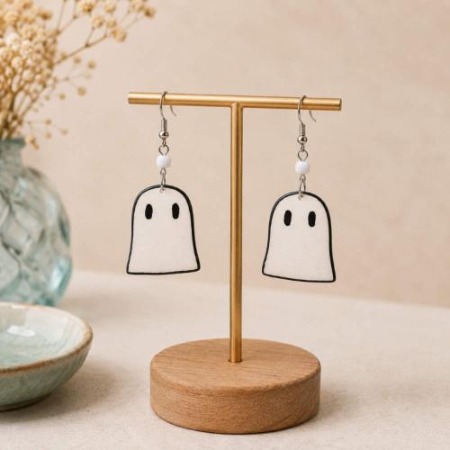 Earrings Ghost 2.8 x 2.3cm