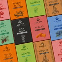 ISHOM 80 Incense Bricks - 4 Each of 20 Scents