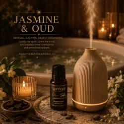 Aroma Oil Esoteric Divine Goddess, Jasmine and Oud