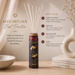 Willow Stick Diffuser Esoteric Love Spell, Rose and Peony