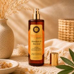Aura Smudge Spray Organic Goodness Mandarin & Bay Leaf 100ml