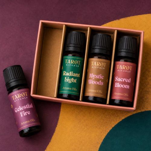 Aroma Oil Gift Set Tarot Rituals Assorted Fragrances x 10ml