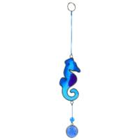 Suncatcher seahorse assorted colours 22cm