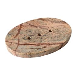 Soap holder, gorara stone, oval