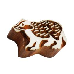 Printing block, badger