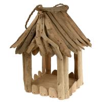 Bird feeder driftwood square