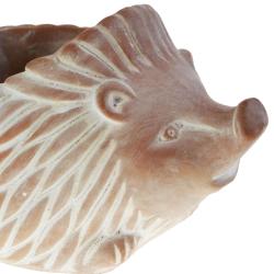 Terracotta planter hedgehog 23x13x15cm