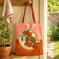 Tote Bag Recycled Cotton Tomatoes 36 x 40cm