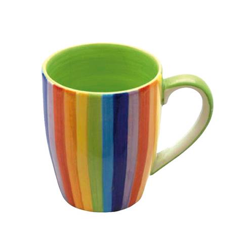 Rainbow Stripes Mug