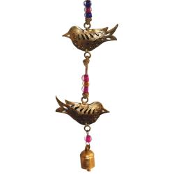 Chime 4 birds, recycled metal