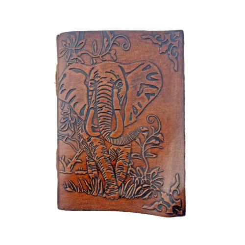 Notebook Recycled Paper Elephant 13 x 18cm