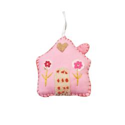 Hanging House Decoration Hand Stitched