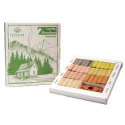 ISHOM 7 Earthly Himalaya Incense Bricks Gift Set