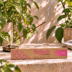 Incense, Organic Goodness, (box of 12) rose