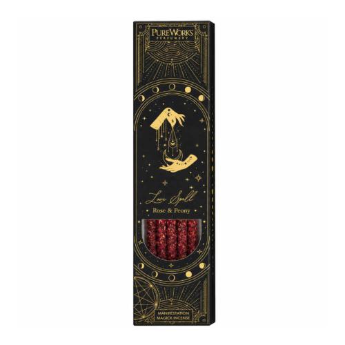 Smudge Incense Esoteric Love Spell Rose & Peony x 6