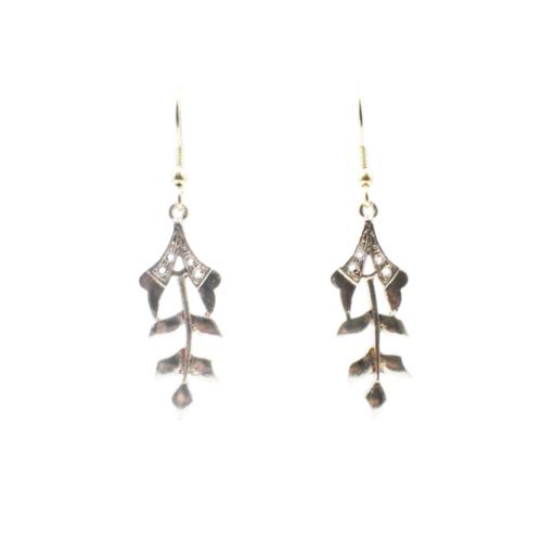 Earrings Leaf Shape