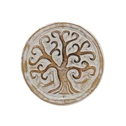 Plaque Wood Tree of Life 15cm diameter