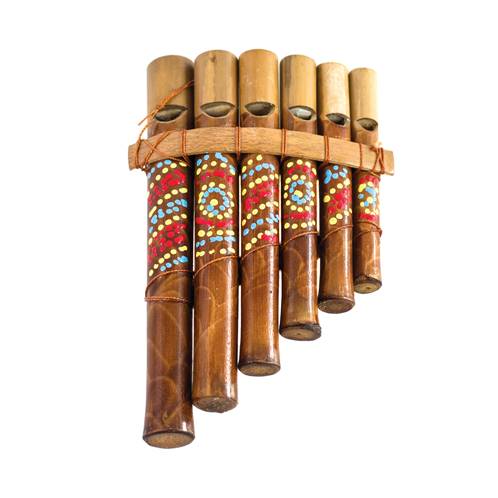 Pan pipes, 6 tubes