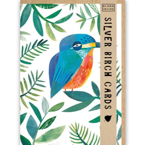 Greetings Card, Kingfisher, 12.5x18cm