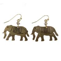 Earrings elephant