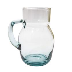 Handcrafted Recycled Glass Jug 1.4 Litre
