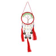 Dreamcatcher tree jewelled red 7.5cm