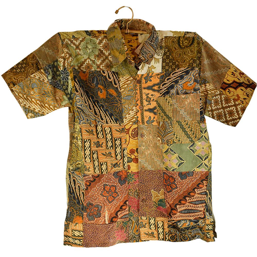 Patchwork shirt small