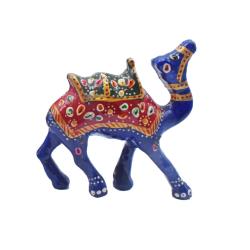 Blue Camel Ornament Recycled Plastic 12 × 4 × 10cm