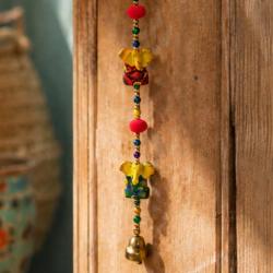 Ganesha Tota Bell Hanging Recycled Plastic