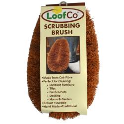 LoofCo scrubbing brush coir fibre, biodegradable, eco-friendly