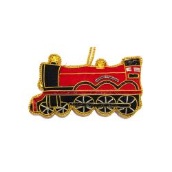Hanging Decoration Embroidered Steam Train