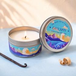 Aromatherapy Candle Dreamy Vanilla & Sandalwood 80g