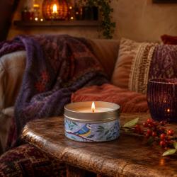 Aromatherapy Candle Winter Berry - Sakura,  Cassis, Rose 80g